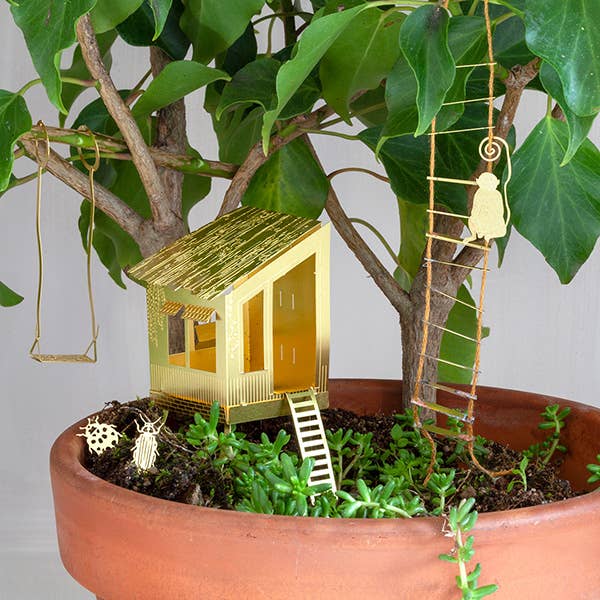 Tiny Treehouse | Mini-Baumhaus für deine Pflanzen