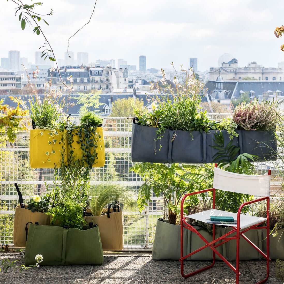 Hängender Balkon-Pflanzsack | 25 L