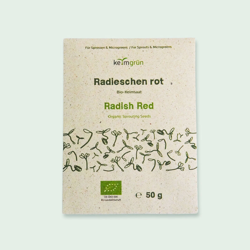 Bio-Keimsaat Radieschen Rot | 50g
